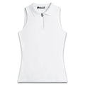 J.Lindeberg Leylo Sleeveless Golf Polo White - SH25 Women