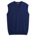 J.Lindeberg Liam Knitted Golf Vest Estate Blue - FW23