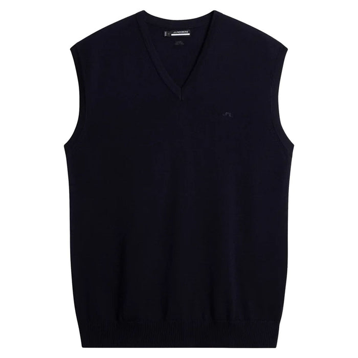 J.Lindeberg Liam Knitted Golf Vest JL Navy - FW23