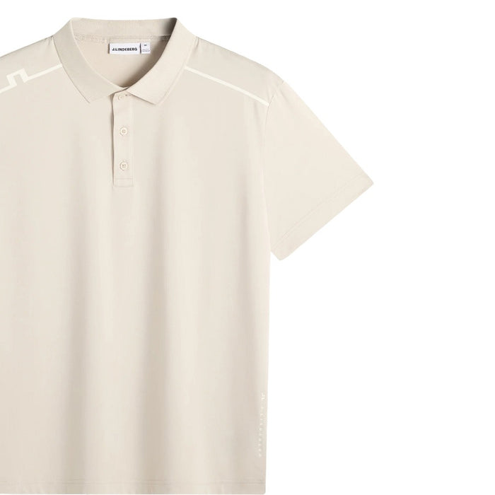J.Lindeberg Lionel Golf Polo Moonbeam - SS26 Men