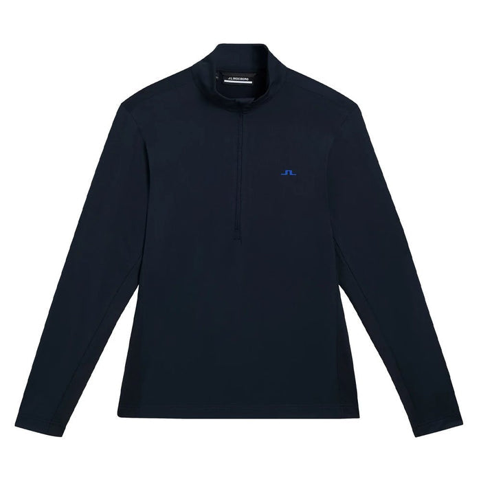 J.Lindeberg Luke Half Zip Mid Layer Golf Pullover JL Navy - FW23