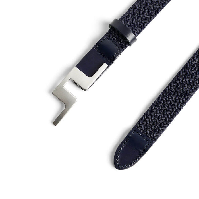 J.Lindeberg Lykke Braided Golf Belt JL Navy - SS25 Women