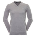 J.Lindeberg Lymann Knitted Golf Sweater Gray Melange - SS24