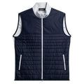 J.Lindeberg Martino Quilt Hybrid Golf Vest JL Navy - SS24