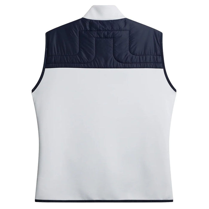 J.Lindeberg Martino Quilt Hybrid Golf Vest JL Navy - SS24