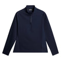 J.Lindeberg Mathias Zip Mid Layer Golf Pullover JL Navy - SH25 Men
