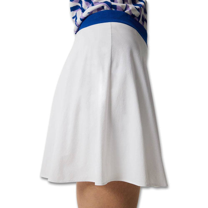 J.Lindeberg Mimi Golf Skirt White - SS23 Women