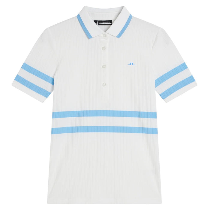 J.Lindeberg Moira Golf Polo White - FW23 Women
