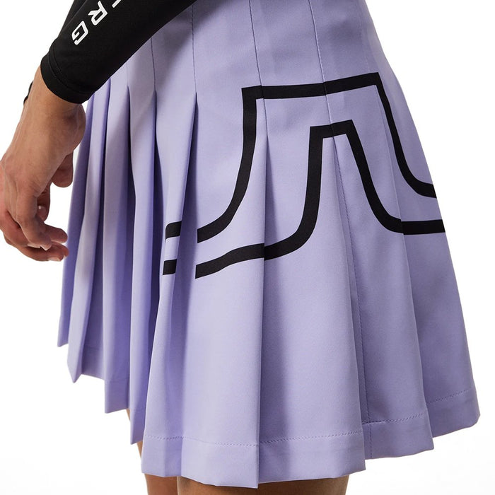 J.Lindeberg Naomi Golf Skirt Sweet Lavender - FW23 Women