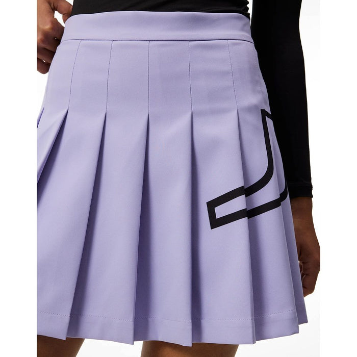 J.Lindeberg Naomi Golf Skirt Sweet Lavender - FW23 Women