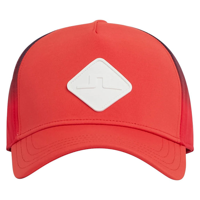 J.Lindeberg Natan Golf Cap Fiery Red - 23 Men