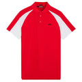 J.Lindeberg Nial Regular Fit Golf Polo Fiery Red - 23 Men