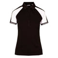 J.Lindeberg Perinne Golf Polo Black - SS22 Women
