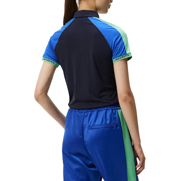 J.Lindeberg Perinne Golf Polo JL Navy - FW23 Women