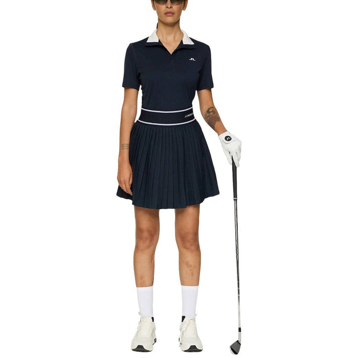 J.Lindeberg Piper Golf Polo JL Navy - FW25 Women