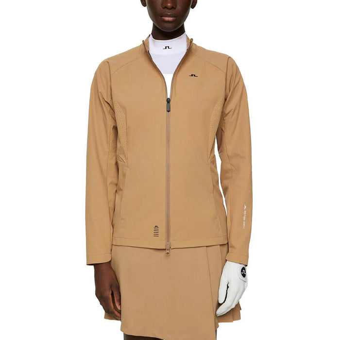 J.Lindeberg Sarah Golf Jacket Tigers Eye - SS25 Women