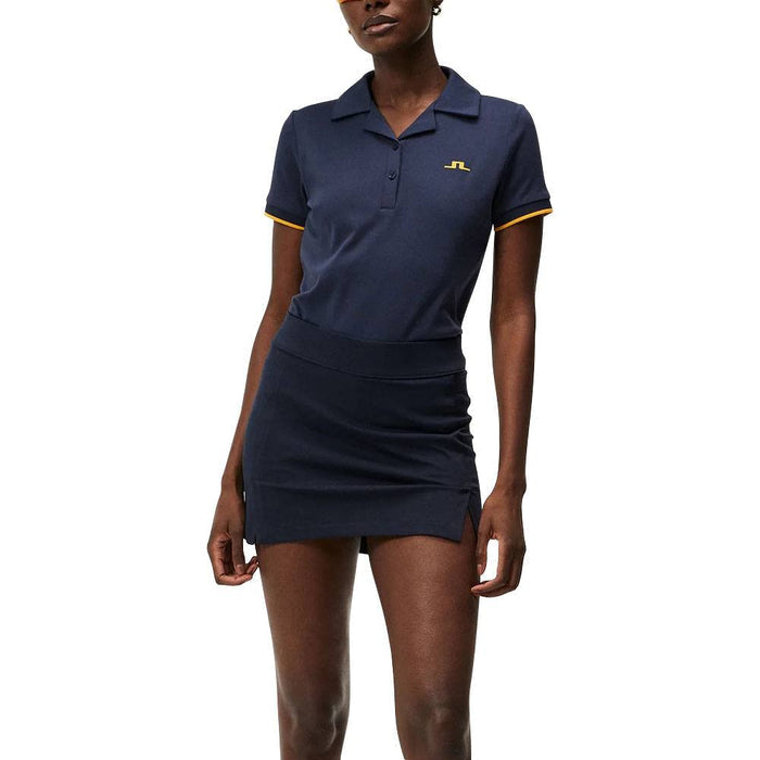 J.Lindeberg Solange Golf Polo JL Navy - SS23 Women