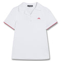J.Lindeberg Solange Golf Polo White - SS23 Women