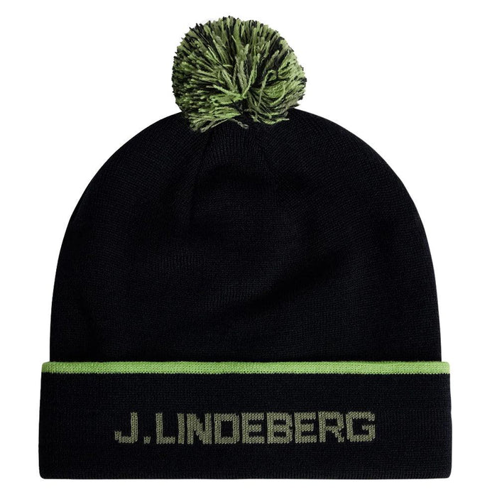 J.Lindeberg Stripe Golf Beanie JL Navy - FW24