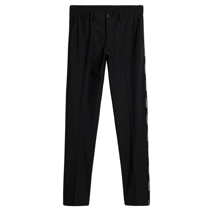 J.Lindeberg Stuart Stripe Golf Pants Black - SS24