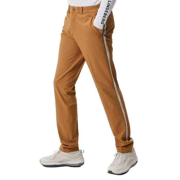 J.Lindeberg Stuart Stripe Golf Pants Chipmunk - SS23