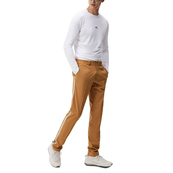 J.Lindeberg Stuart Stripe Golf Pants Chipmunk - SS23