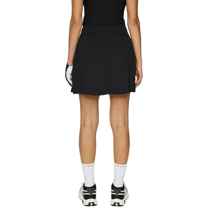 J.Lindeberg Thea Golf Skirt Black - FW25 Women