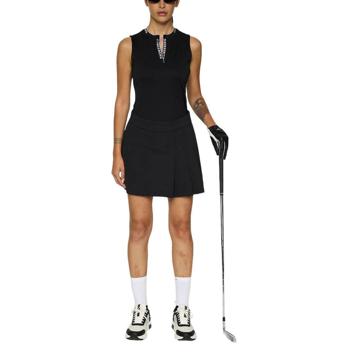 J.Lindeberg Thea Golf Skirt Black - FW25 Women