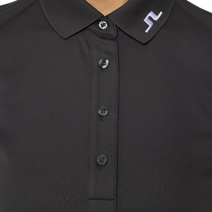 J.Lindeberg Tour Tech Golf Polo Asphalt - FW25 Women