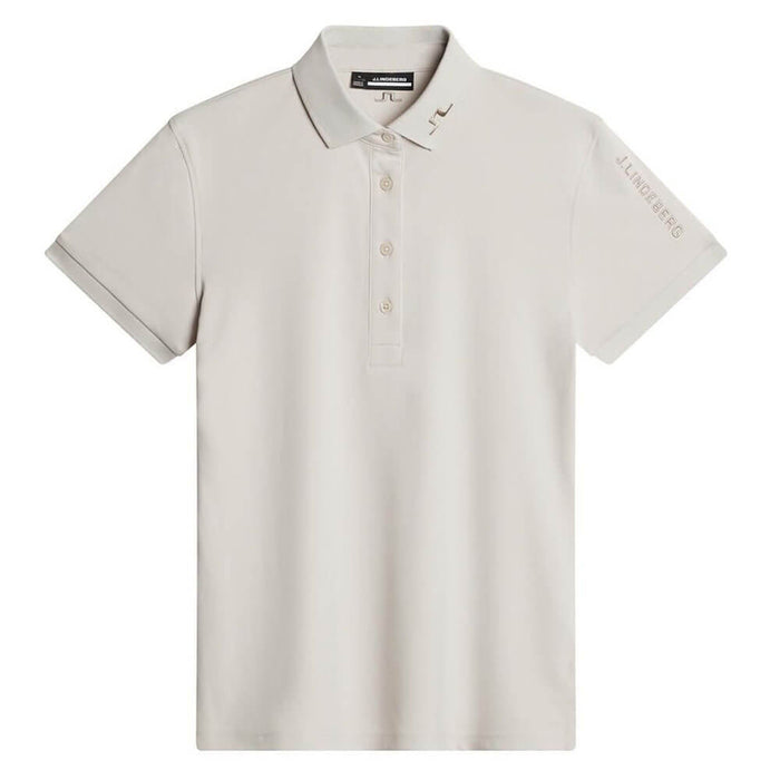 J.Lindeberg Tour Tech Golf Polo Moonbeam - SH25 Women