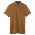 J.Lindeberg Tour Tech Regular Fit Golf Polo Tiger Brown - 23 Men