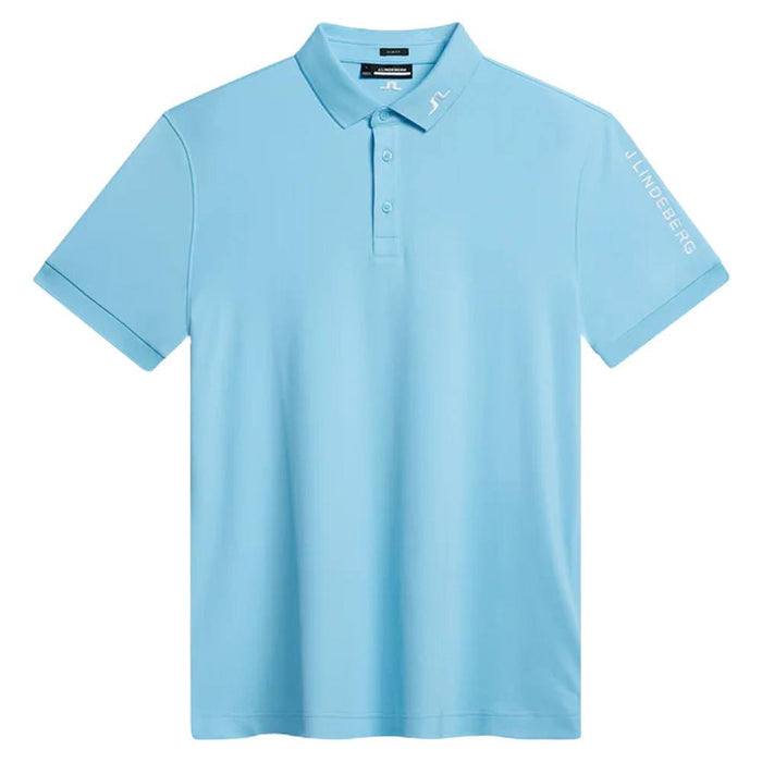 J.Lindeberg Tour Tech Slim Fit Golf Polo Baltic Sea - 24