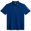 J.Lindeberg Tour Tech Slim Fit Golf Polo Estate Blue - 24