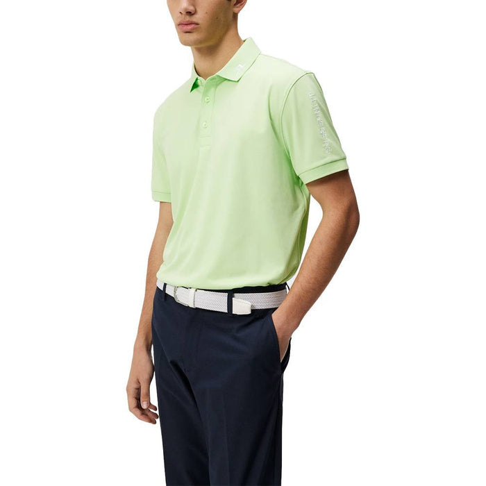 J.Lindeberg Tour Tech Slim Fit Golf Polo Paradise Green - 24