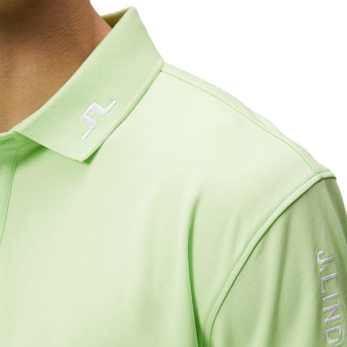 J.Lindeberg Tour Tech Slim Fit Golf Polo Paradise Green - 24