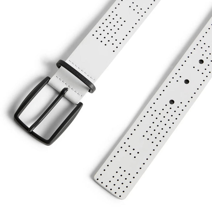J.Lindeberg Vent Golf Belt White - FW25 Men