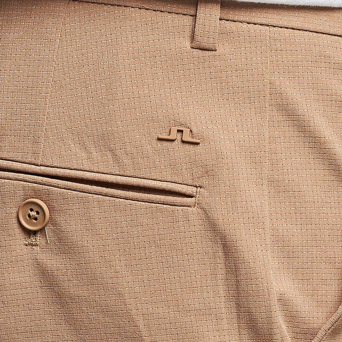 J.Lindeberg Vent Golf Shorts Tiger Brown - SS23