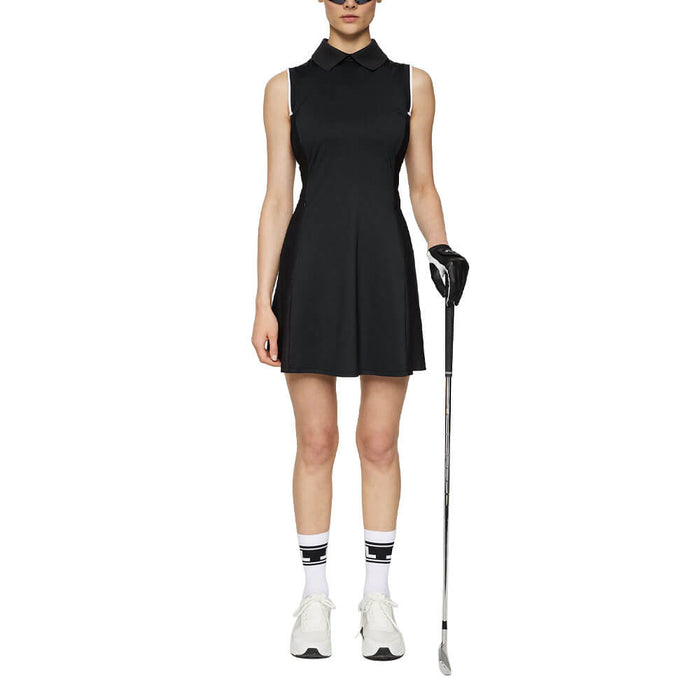 J.Lindeberg Vida Golf Dress Black - SS25 Women