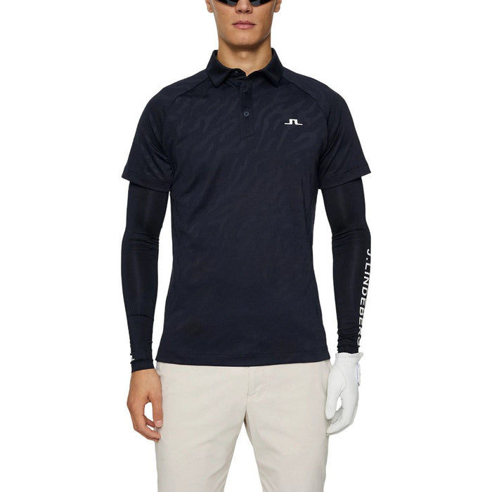 J.Lindeberg Wilhelm Golf Polo JL Navy - SS25 Men