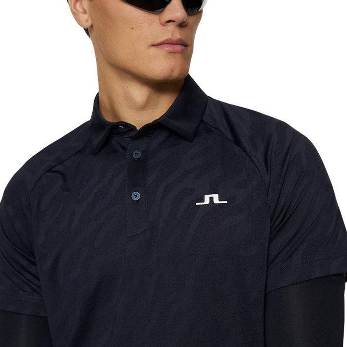 J.Lindeberg Wilhelm Golf Polo JL Navy - SS25 Men