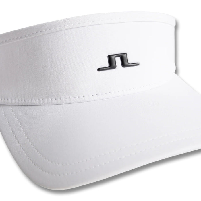 J.Lindeberg Yaden Golf Visor White - SS25 Men