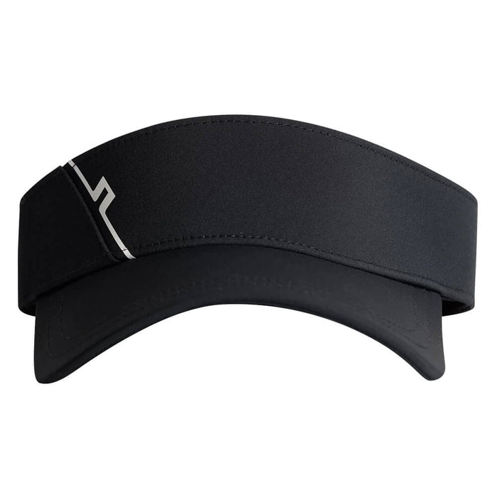J.Lindeberg Yadino Golf Visor Black - FW25 Men