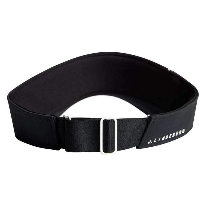 J.Lindeberg Yadino Golf Visor Black - FW25 Men