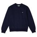 Lacoste Organic Brushed Cotton Golf Sweater Marine Blue - FW23 Men