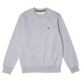 Lacoste Organic Brushed Cotton Golf Sweater Silver Gray - FW23 Men