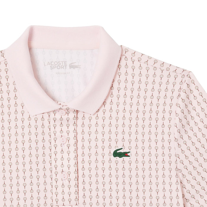 Lacoste Regular Fit UV Protect Golf Polo Light Pink - SS25 Women