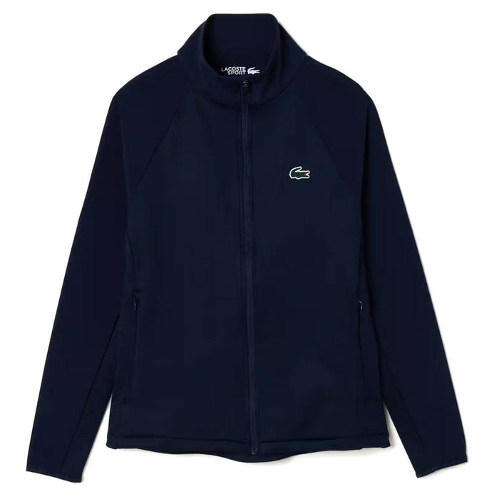 Lacoste Slim Fit Fleece Layering Golf Jacket Navy - FW23 Women
