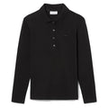 Lacoste Slim Fit L.12.D Stretch Mini Pique Longsleeve Golf Polo Black - FW25 Women
