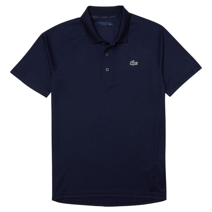Lacoste Sport Breathable Abrasion-Resistant Interlock Golf Polo Navy - SS23 Men