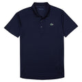 Lacoste Sport Breathable Abrasion-Resistant Interlock Golf Polo Navy - SS23 Men